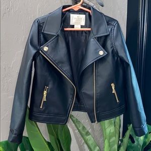 Kate Spade Faux Leather Jacket